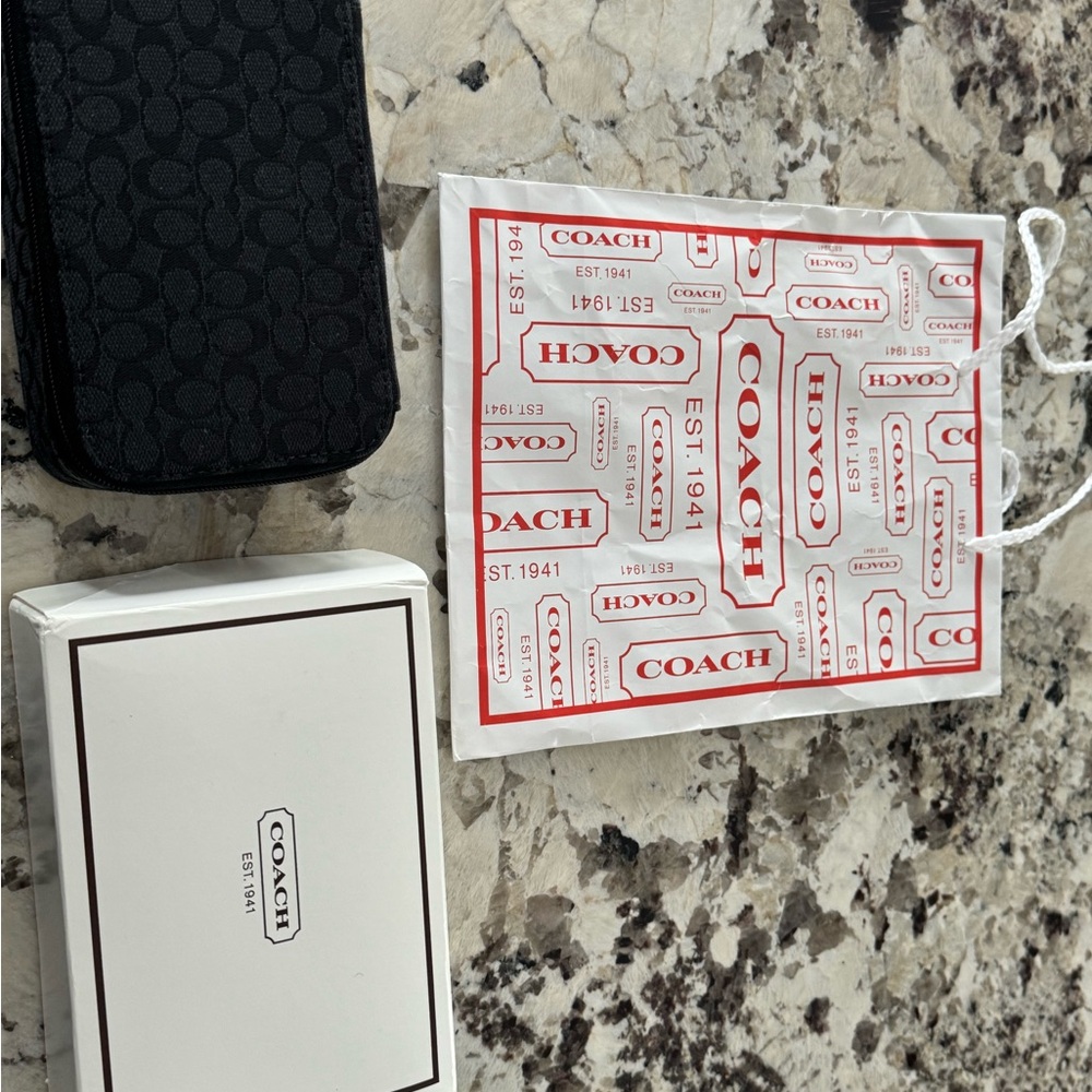 Coach Travel Jewelry Box